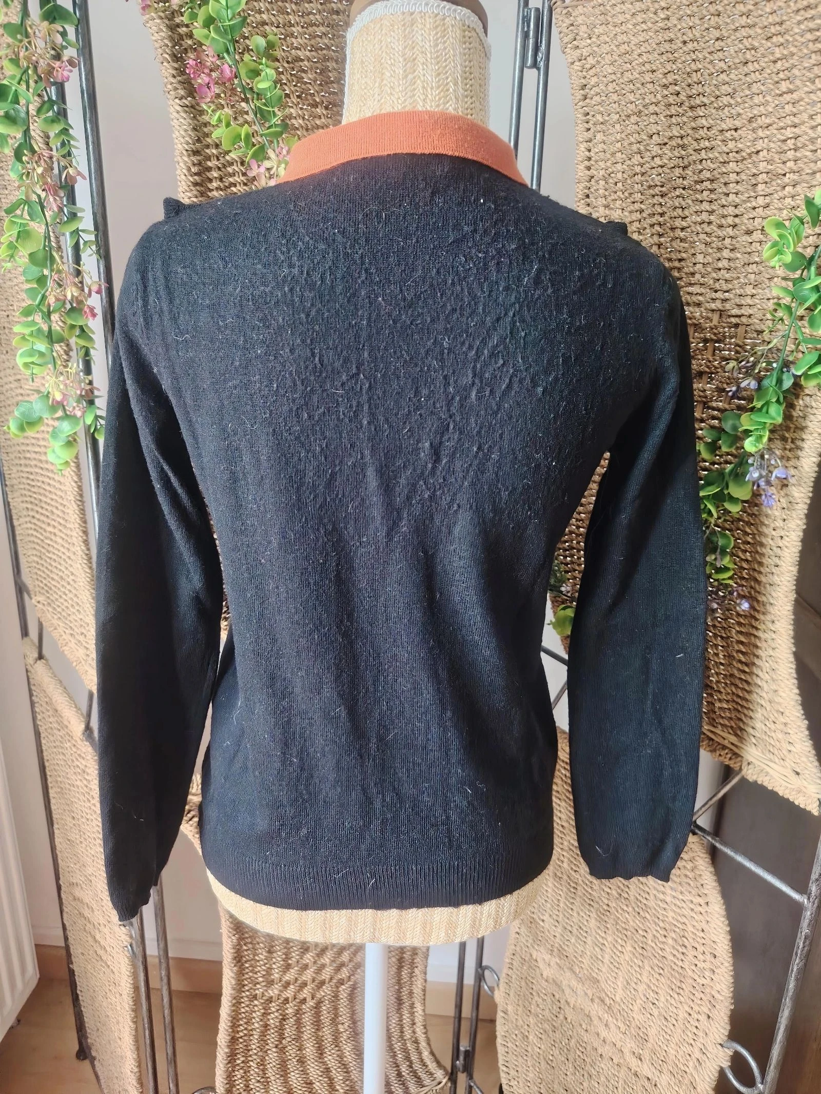 Suéter con cuello tipo camisa para mujer 36 La Petite Étoile – photo 5